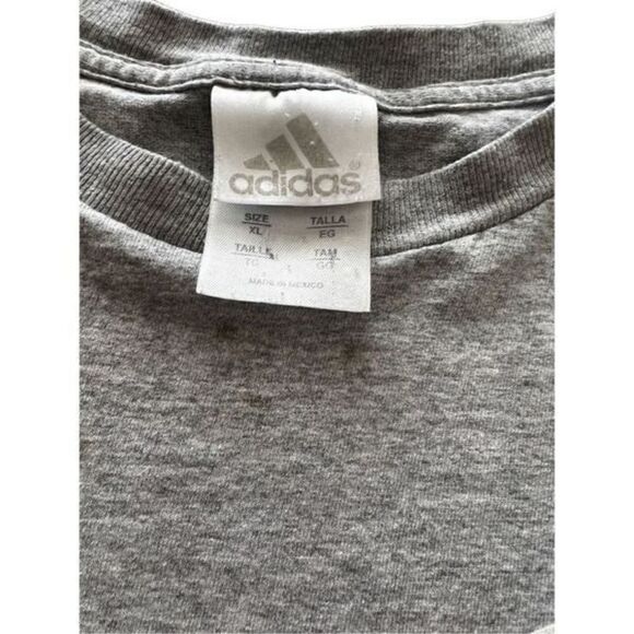 VTG Adidas Logo T-Shirt size L - Picture 9 of 9